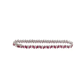 Ruby & Diamond Love Paradigm Bracelet
