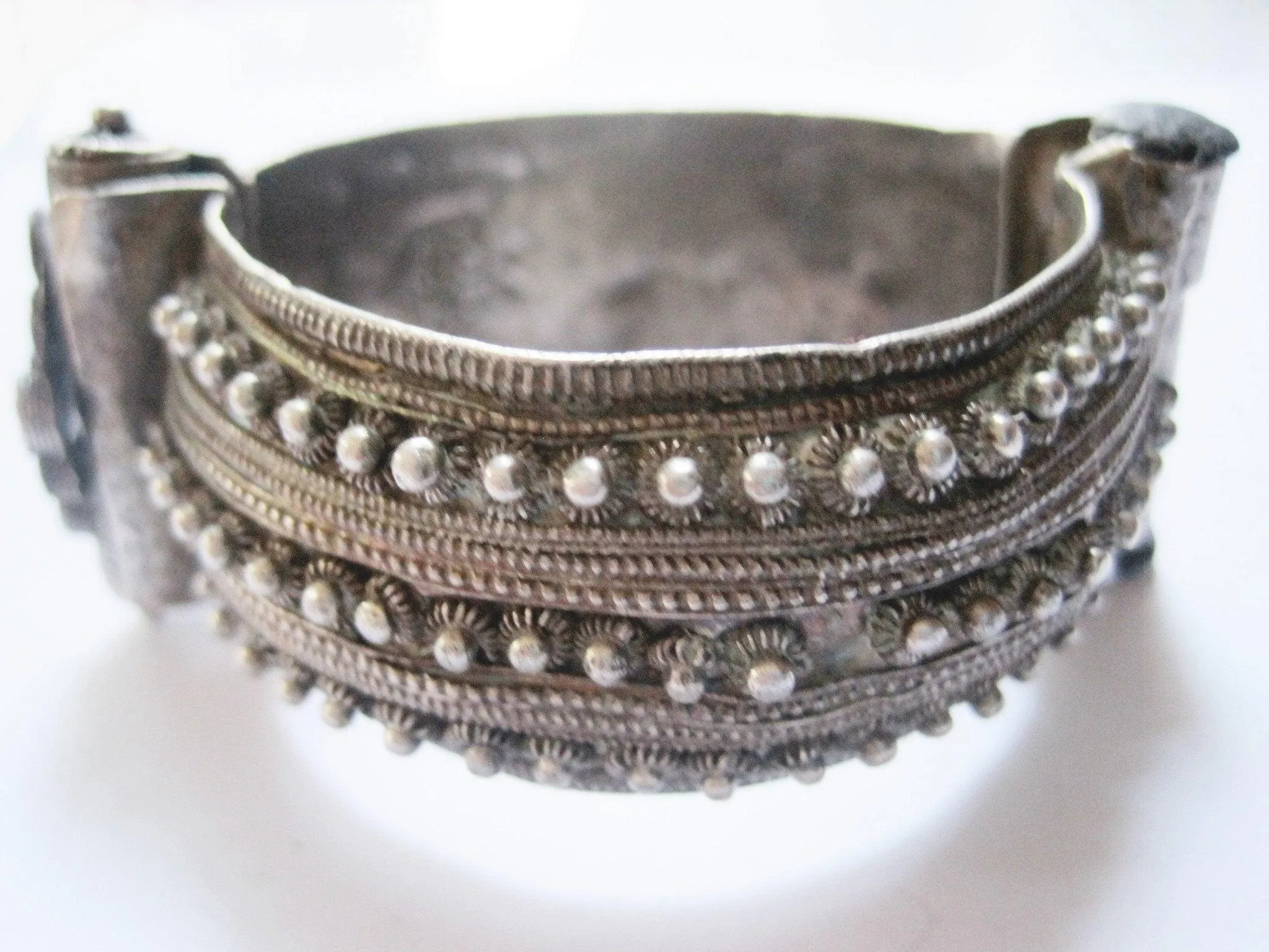 Signed Jewish Yemeni Bracelet for Small Wrist