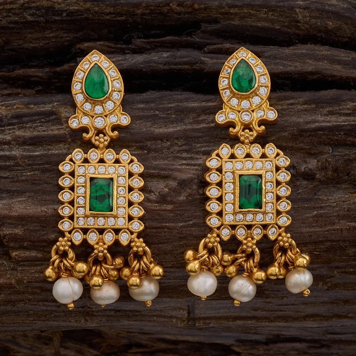 Silver Temple Earring 156846