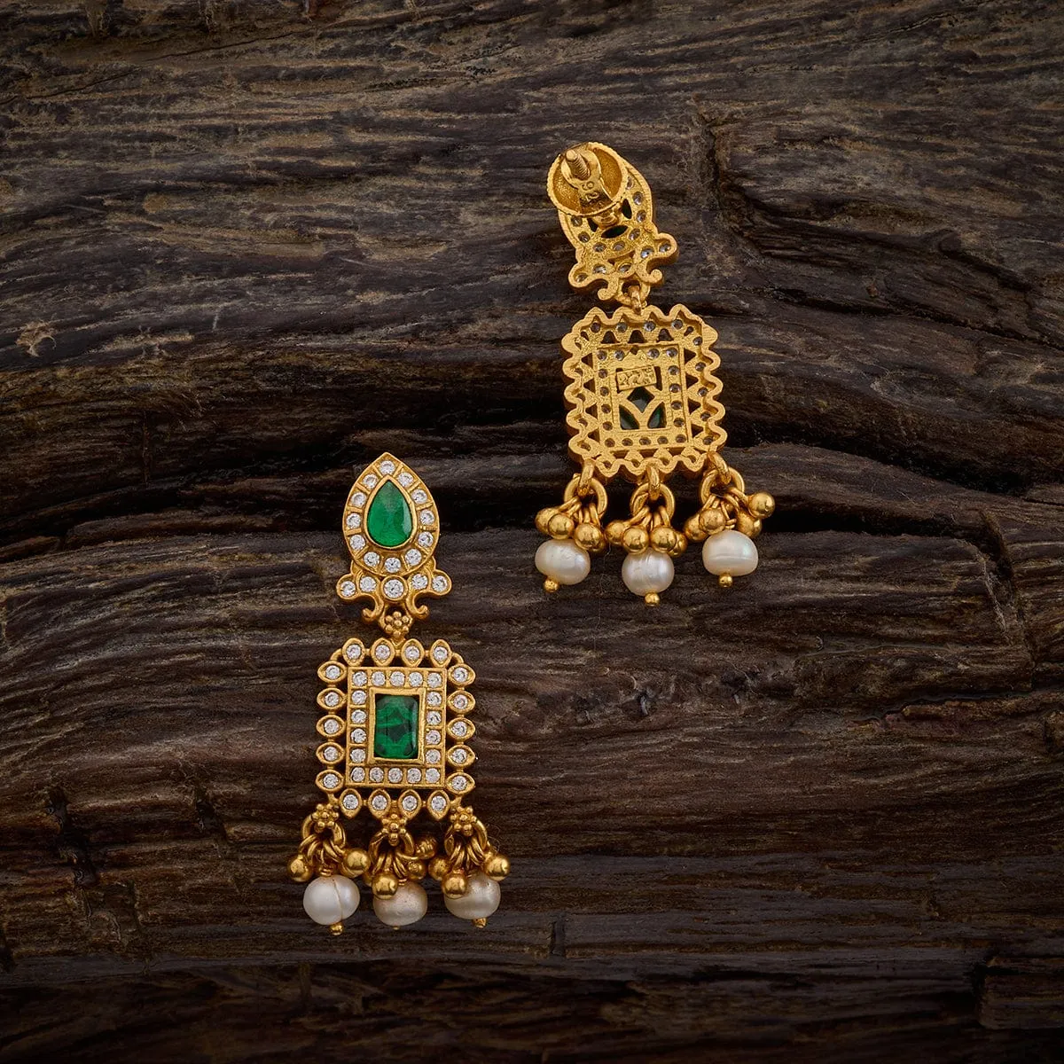 Silver Temple Earring 156846