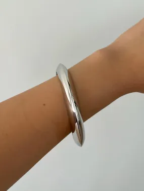 Silvia Cuff Bracelet (Silver)