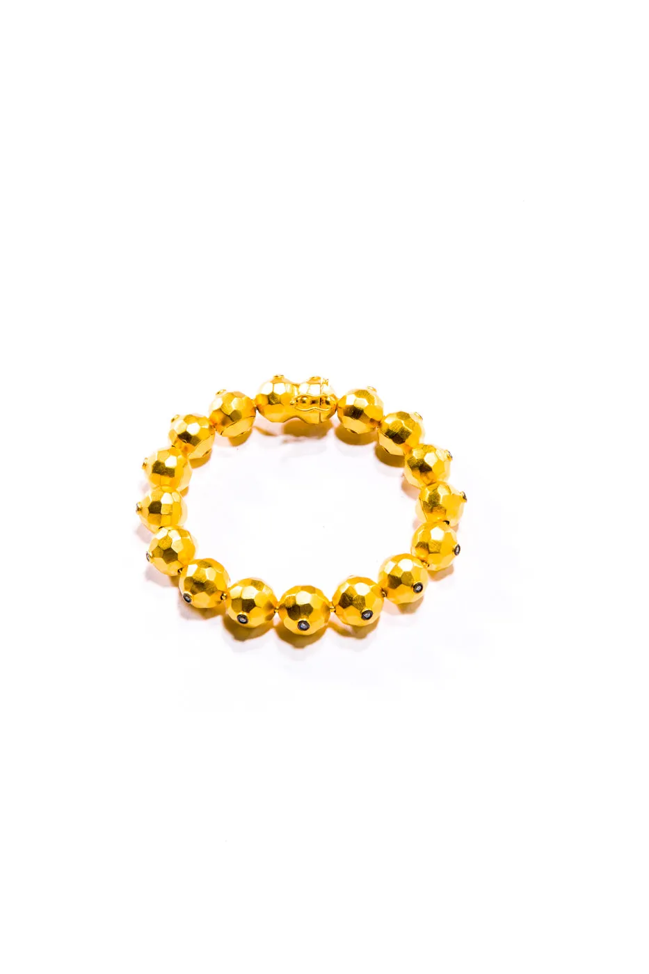 Small Hand Forged Ball Chain Bracelet