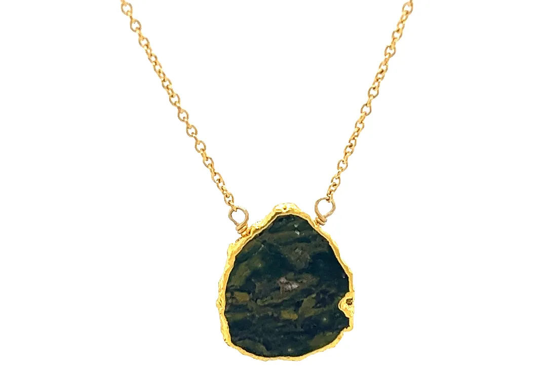 SPS BEZEL SLICES NECKLACE