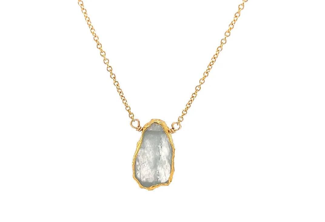 SPS BEZEL SLICES NECKLACE