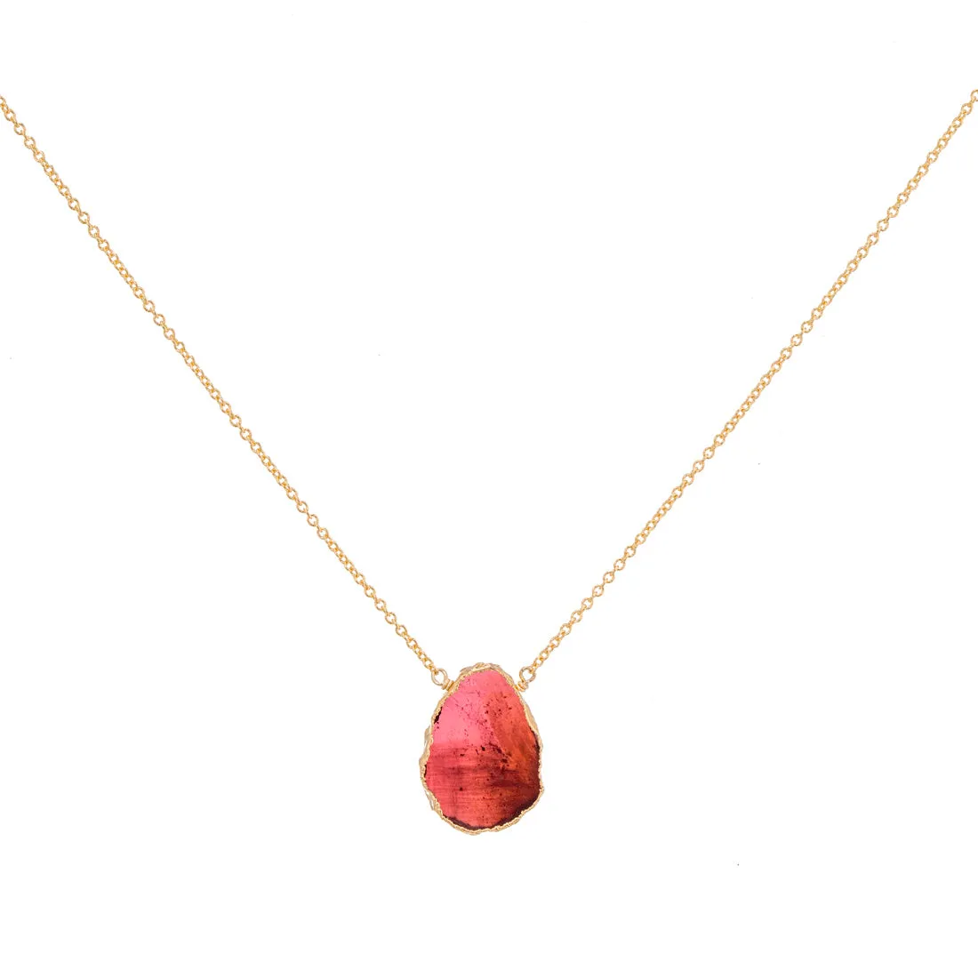 SPS BEZEL SLICES NECKLACE