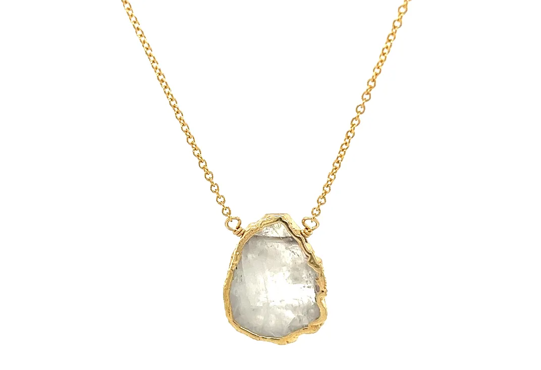 SPS BEZEL SLICES NECKLACE