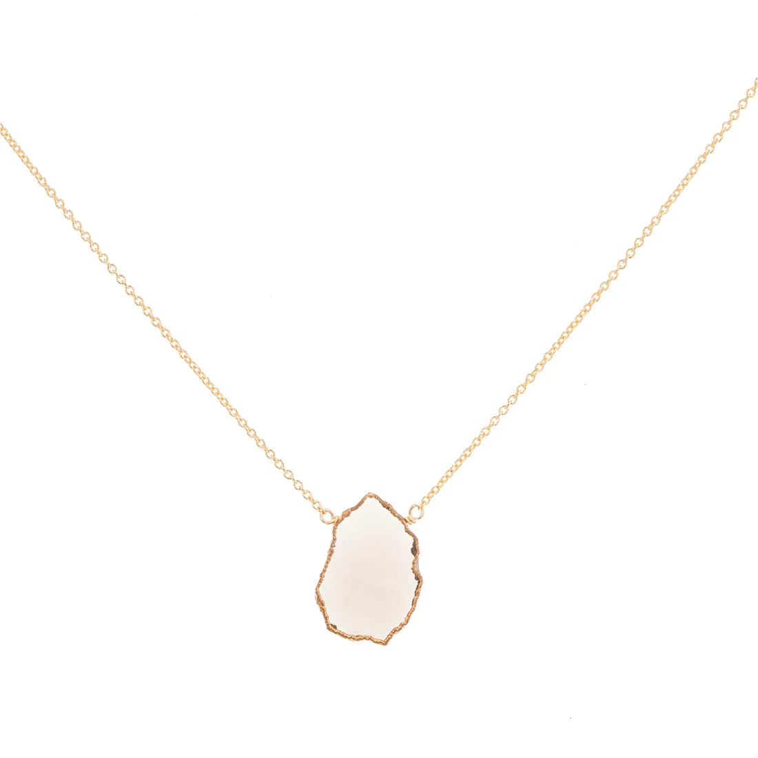 SPS BEZEL SLICES NECKLACE