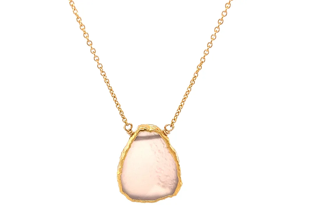 SPS BEZEL SLICES NECKLACE