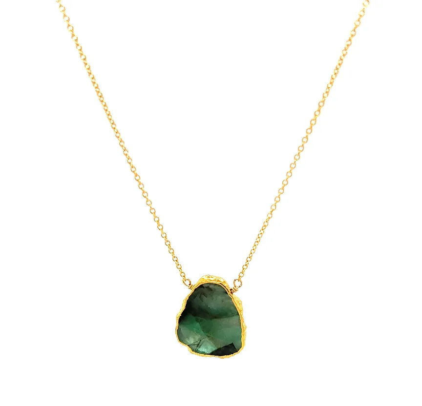 SPS BEZEL SLICES NECKLACE