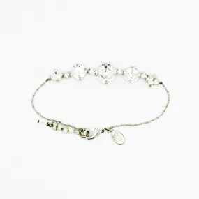Square Swarovski Chain Bracelet