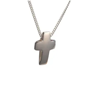 Sterling Silver Double Cross Pendant