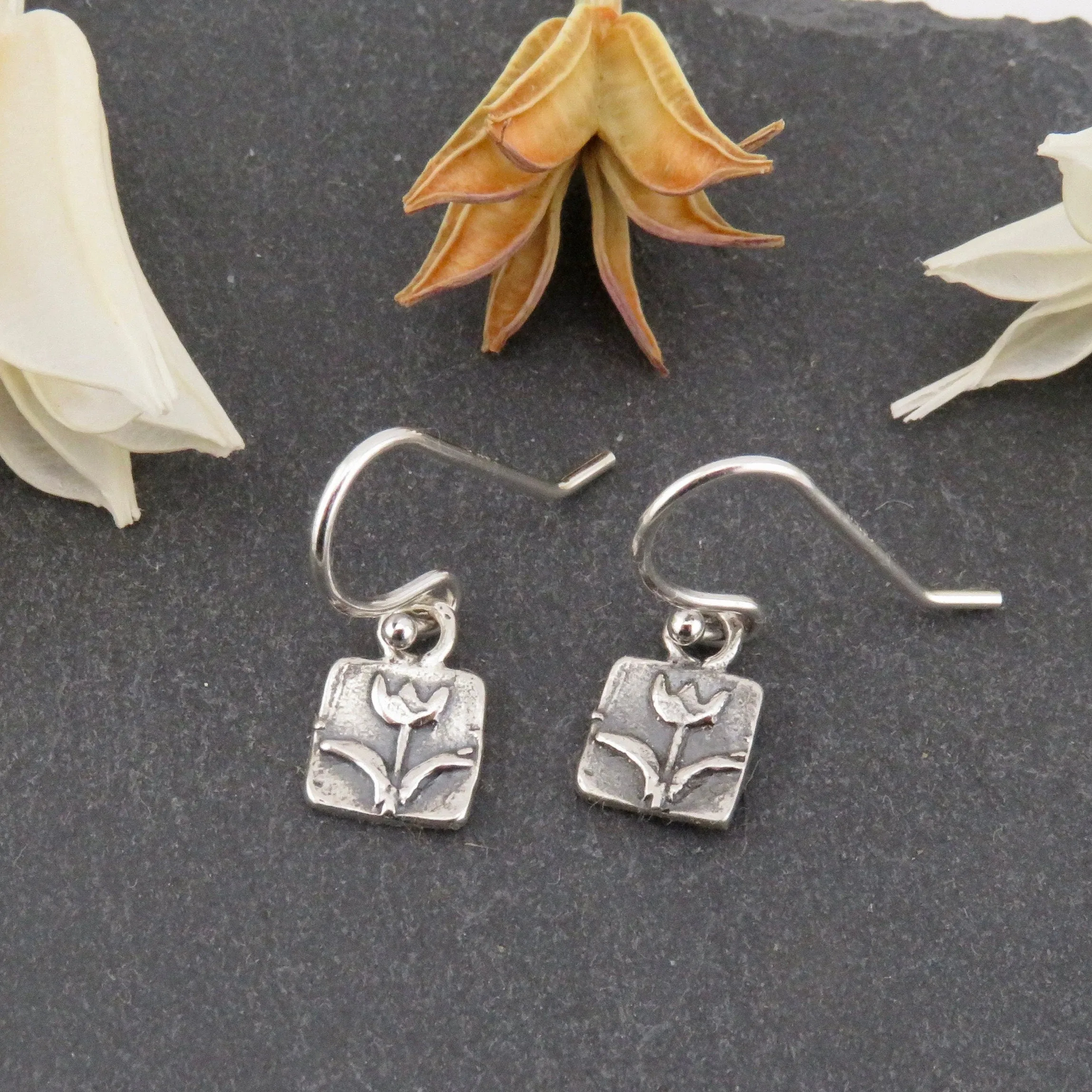 Sweet Little Tulip Earrings