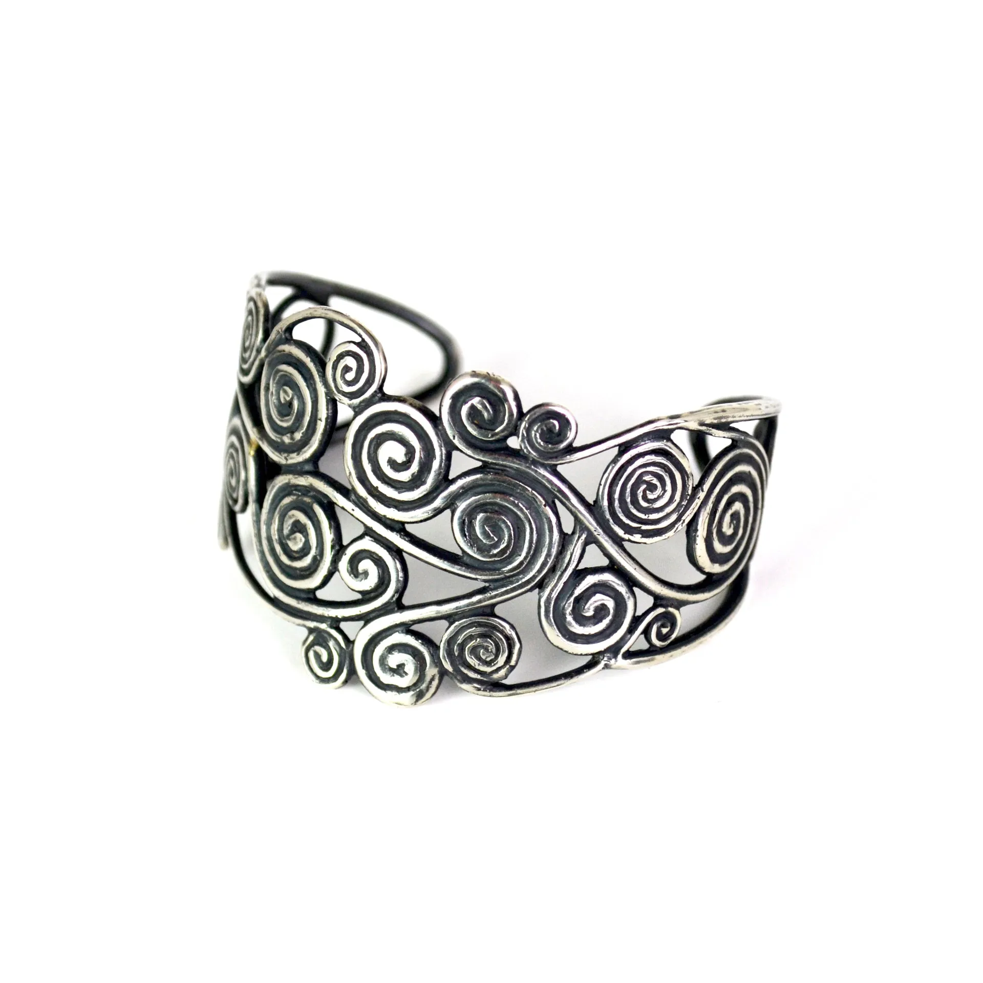 Swirl Cuff Bracelet