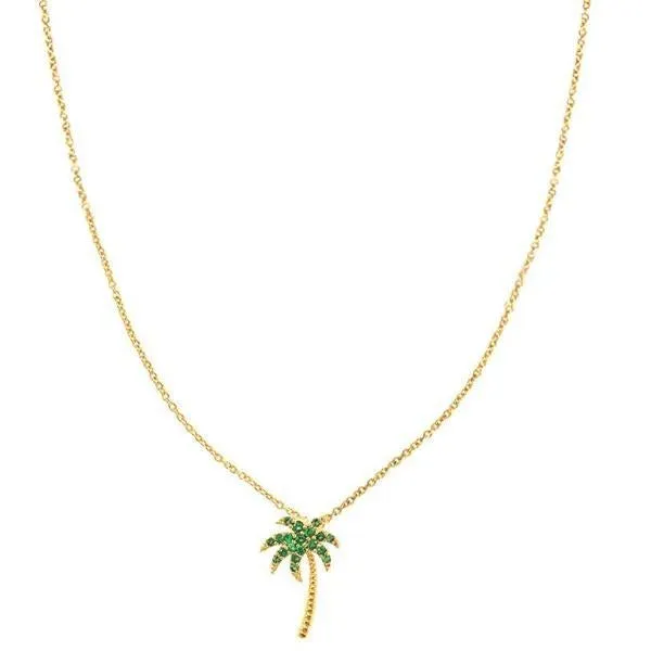 TAI Palm Tree Necklace
