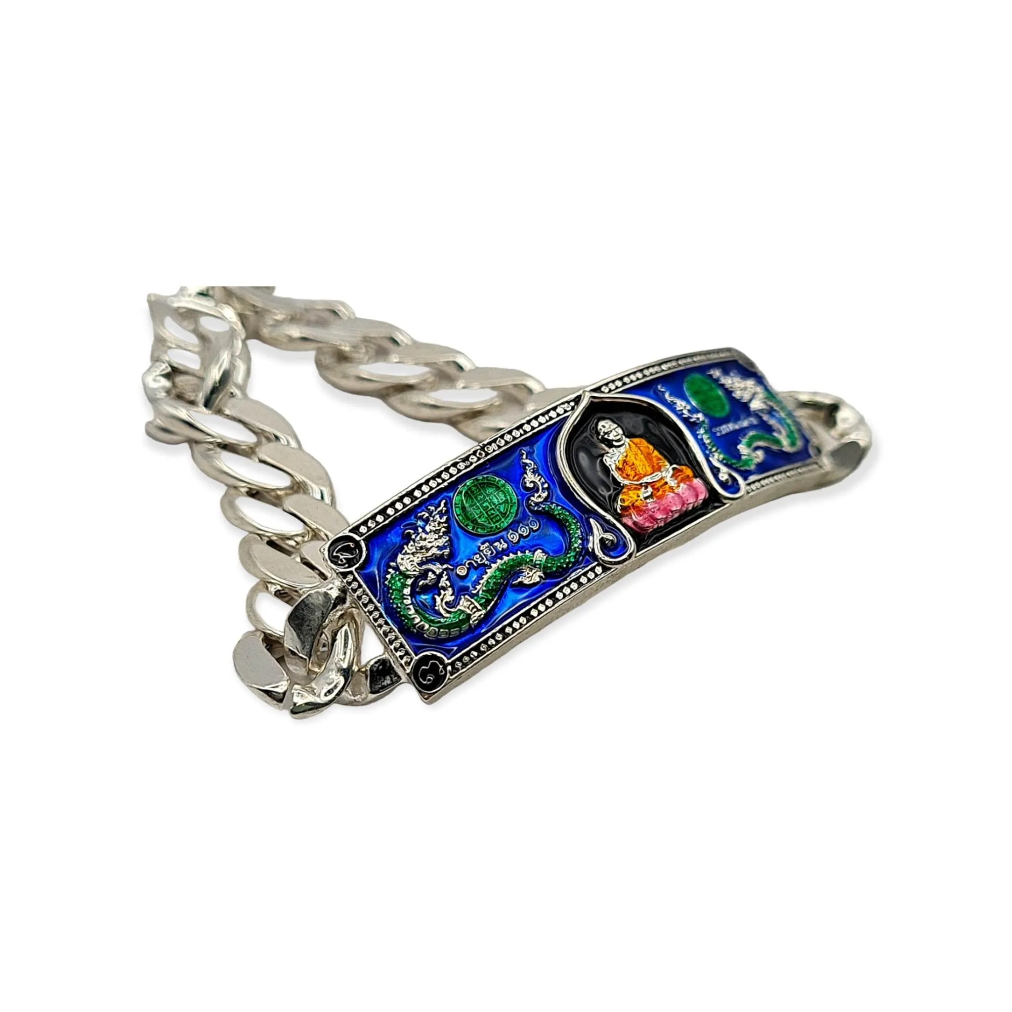 Thai Amulet bracelet Ruay 10,000 million Lp Buddha Lucky Charm Pendant Wealth Attracted Genuine Authentic Holy Blessed