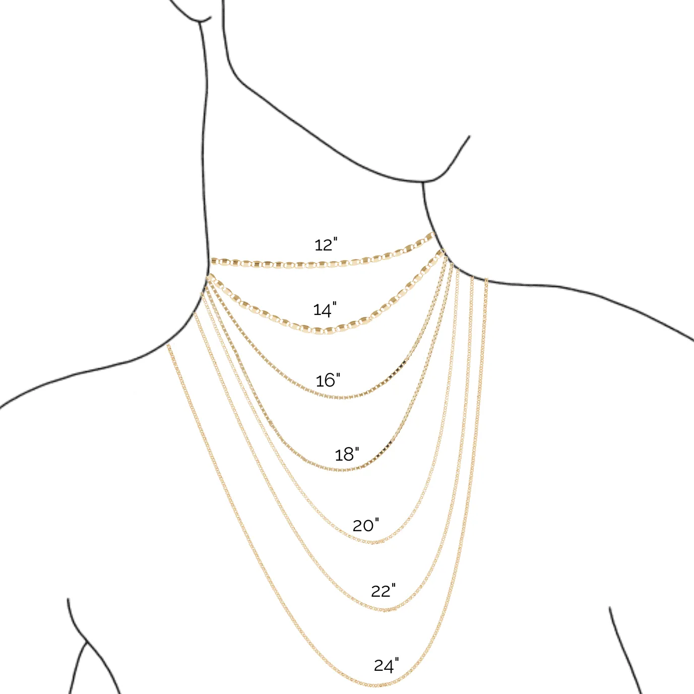 THE CAMI NECKLACE - 18k gold vermeil