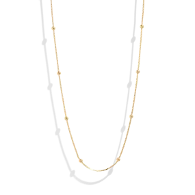 THE CAMI NECKLACE - 18k gold vermeil