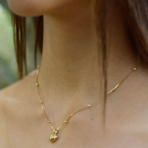THE CAMI NECKLACE - 18k gold vermeil