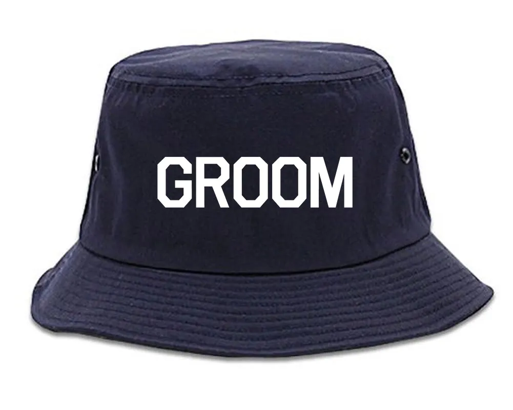 The Groom Bachelor Party Mens Bucket Hat