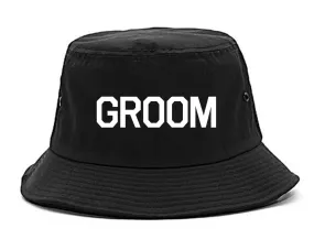 The Groom Bachelor Party Mens Bucket Hat