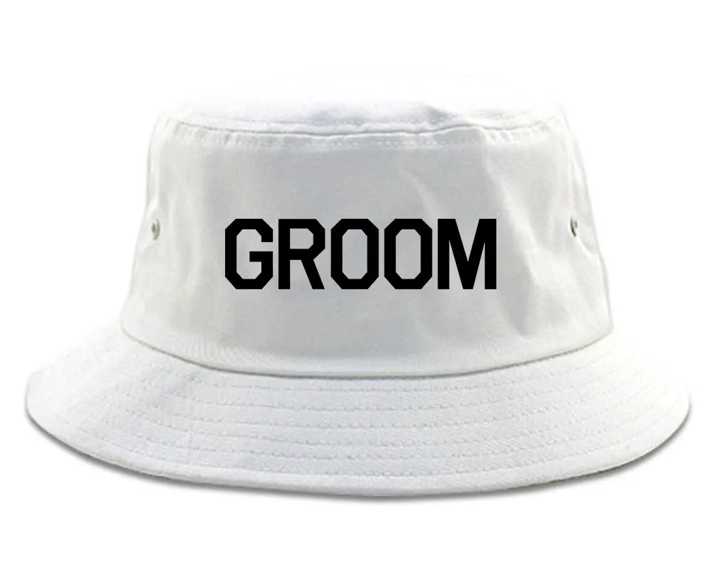 The Groom Bachelor Party Mens Bucket Hat