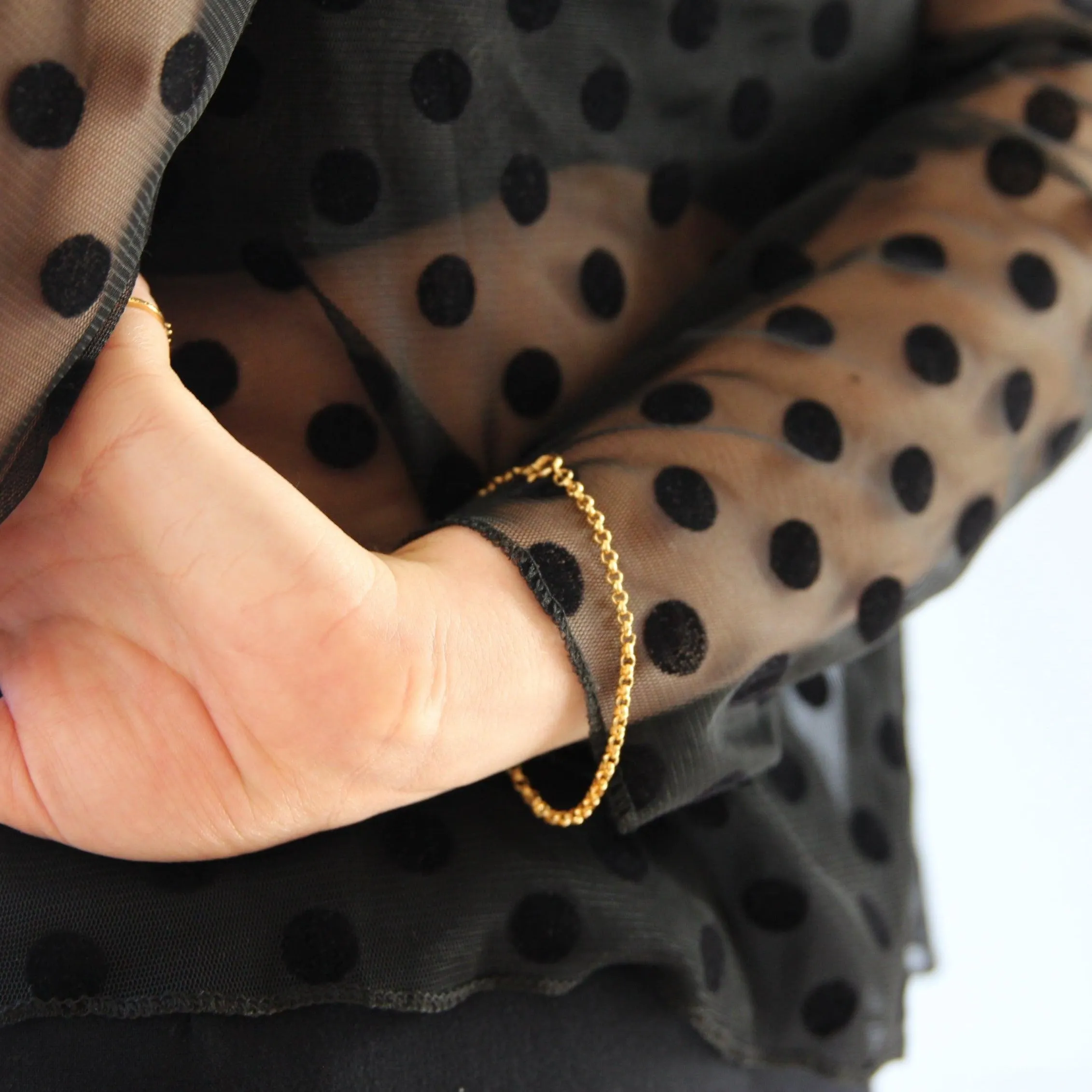 THE RILEY ROLO BRACELET - Solid 14k gold