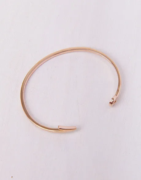 Thin Fish Hook Cuff