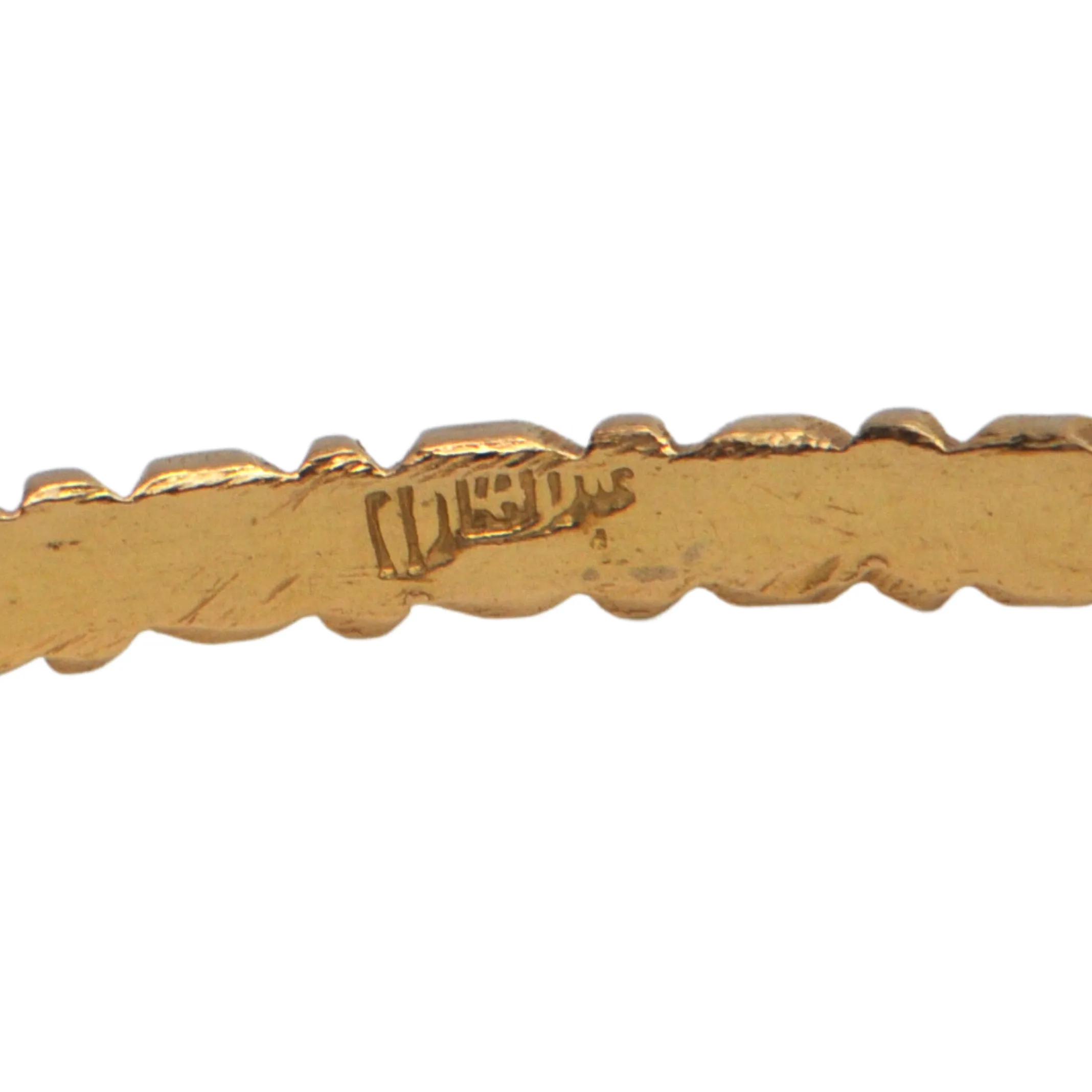 Vintage 22k Gold Bangle Bracelet