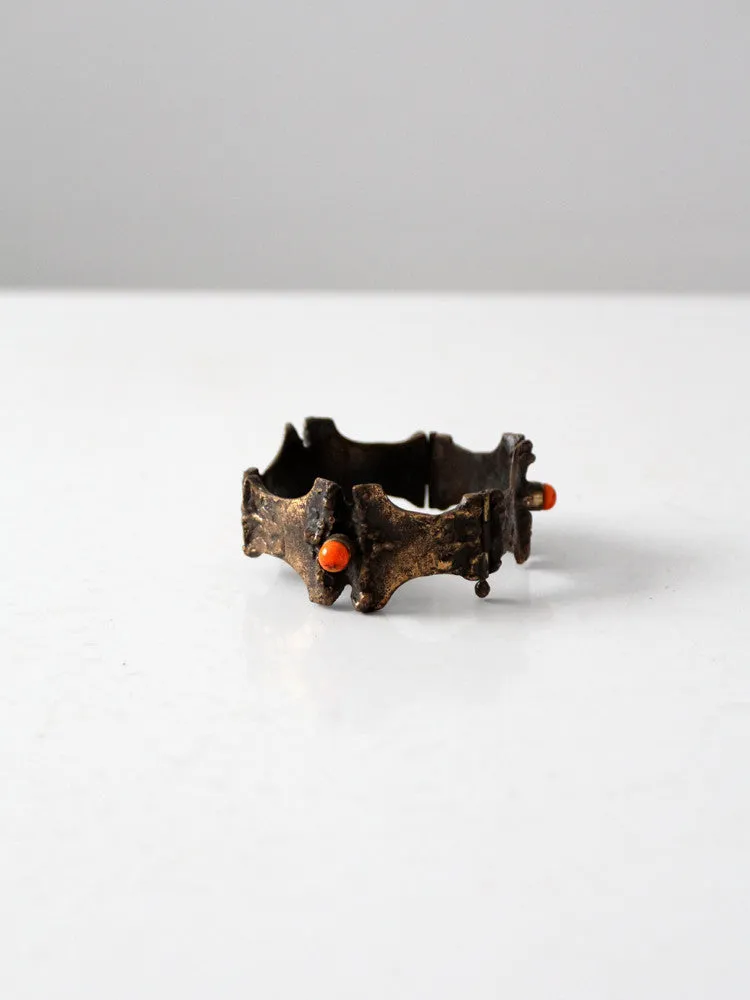 vintage 70's metal cuff