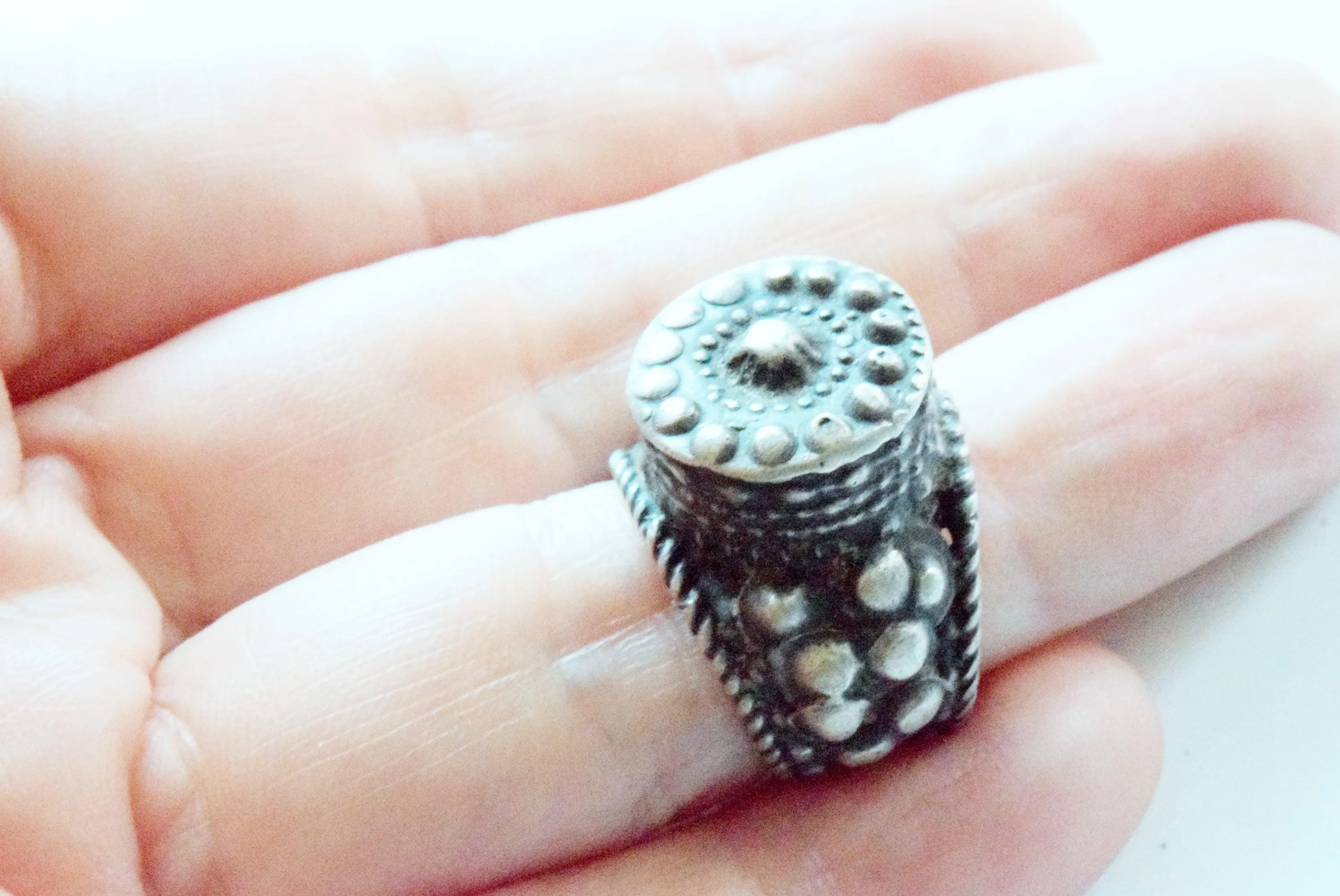 Vintage Bedouin Yemeni Ring Size 5