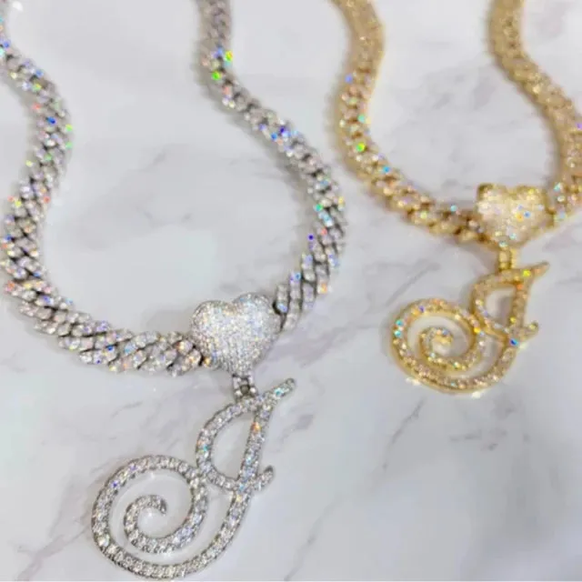 Women personalize stainless steel Cuban Necklace Hip hop Jewelry For Women